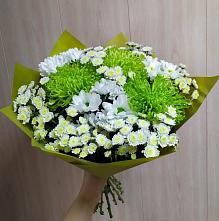 Букет цветов из:  Хризантемы #REPLACE_PRED# Кули